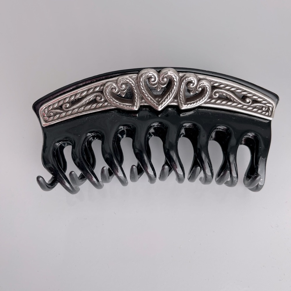 Brighton large black claw hair clip-Nice!